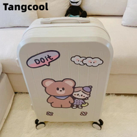 Tangcool行李箱小清新女學生箱子拉桿箱密碼箱旅行箱登機箱子母箱