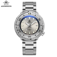 ADDIESDIVE New Tuna Watch for Men NH35 Automatic Mechanical Diving Wristwatch Sapphire BGW9 Luminous Steel 30Bar Diver's Watch