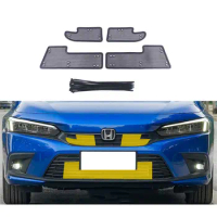 Car Front Grill Net Head Engine Protect Anti-insect for Honda Civic 2016 2017 2018 2019 2020 2021 2022 2023 2024 Water Tank Net