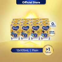 [BARU] Bebelac Susu Formula Cair Rasa Plain 105ml x 12