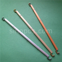 Aluminium Additional Rods For Pants Trolley, slack rack non-slip metal tube pant hanger bar scarf fabric trousers display hook