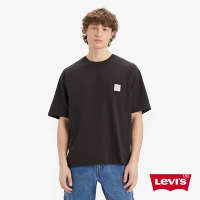 LEVI S Workwear工裝系列男款寬鬆版經典220G厚磅口袋短TEE