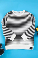 Trendyol Black Boy Plain Knitted Mini Me Sweatshirt Tkdaw25Sw00113