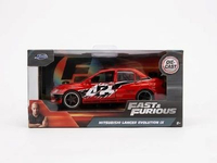 JADA FAST & FURIOUS MITSUBISHI LANCER EVOLUTION IX FAST FURIOUS 25TH SKALA 1:32 ORIGINAL JADA DIECAS