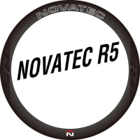 Two Wheel Sticker set for novatec R5 50 Bike Bicycle Cycling Decals rim brake and disc brake