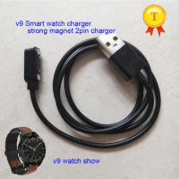 new arrival Android 7.1 LTE 4G V9 Smart Watch phone watch 2pin charger x86 x89 x99 smartwatch charging cable x360 x361 chargers