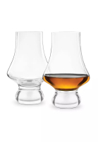 Final touch Final Touch Lead-Free Crystal Rotatable Whiskey Tasting Glass 195ml (Set of 2)