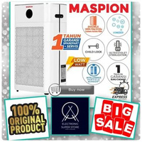 AIR PURIFIER MASPION MAP-01 MAP01 MAP 01 PEMBERSIH UDARA MASPION LOW WATT PURIFIER 50m2 IONIZER MASP