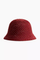H&M Crochet-look bucket hat