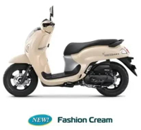 Honda Scoopy Non Smartkey Bandung Fashion Cream