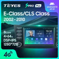 TEYES SPRO Plus For Mercedes Benz E-Class S211 W211 2002 - 2009 CLS Class C219 2004 - 2010 Car Radio Multimedia Video Player Navigation GPS Android 10 No 2din 2 din dvd