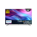 Philips 55PQT8159 55吋4K QLED智慧顯示器 - 飛利浦 Google TV 智慧電視