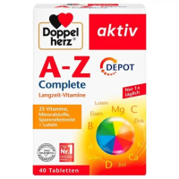 Vitamin tổng hợp A-Z Depot Doppelherz Aktiv của Đức - Hộp 40 viên