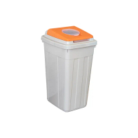 【KEYWAY 聯府】分類附蓋垃圾桶70L（1入）環保回收桶L70