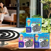 ARS Nhang Muỗi Ars ít khói 10 khoanh 8 giờ hiệu quả chống muỗi an toàn cho gia đình