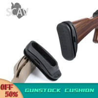 Tactical Airsoft Gun Rifle AK 47 AK74 AK74U SVD AKM Buttstock Stock Pad Shockproof Rubber Gunstock C