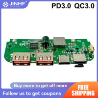 PD QC3.0 Dual USB 5V 3 A/9V 2A/12V 1.5A Micro/Type-C USB Mobile Power Bank 18650 Charging Module Lithium Battery Charger Board