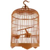 Plastic Bird Cage Bird Bath for Cage Bird Carrier Travel Cage Bird Cage with Stand Decorative Bird Cage Bird Cage