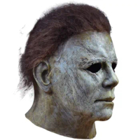Michael Myers Latex Mask Halloween Horror Movies Costume Mask Scar Face Killers Monsters Mask