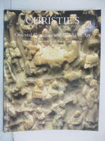 【書寶二手書T6／收藏_OX4】Christie's_Oriental Ceramics and Works of Art_1998/6/11