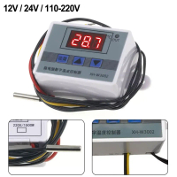 Bộ điều khiển nhiệt độ kỹ thuật số, W3002 chuyên nghiệp, 12V 24V 220V, Bộ điều chỉnh nhiệt độ 10A, X