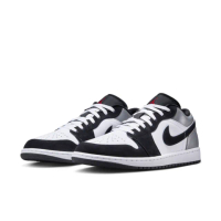 【NIKE 耐吉】運動鞋 籃球鞋 男鞋 AIR JORDAN 1 LOW SE 白黑色 後跟反光 喬丹 AJ1 低筒(HF3148106)