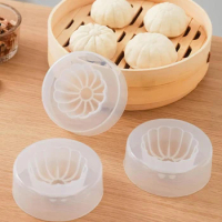 Chinese Baozi Mold DIY Pastry Pie Dumpling Making Mould Kitchen Food Grade Gadgets Baking Pastry Tool Moon Cake Making Mould