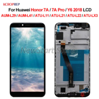 For Huawei Honor 7A 7A Pro Y6 2018 LCD Display Touch Screen Digitizer No Frame For Huawei AUM-L29/L41 ATU-L11/L21/l22/LX3 lcd