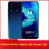 Motorola Moto G8 Power Lite Power Refurbished Original Unlocked Phone 4GB 64GB 6.4 inches 16MP 4G LTE 5000mAh Cellphone