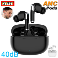 ANC Buds air 5 Earphones Wireless Earphones with Bluetooth 5.3 Quad-Mic Call Noise Reduction Headset Sports Ear Pods for Realme
