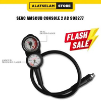 Seac Amscud Console 2 Ac 993277 / Depth Gauge ( Pengukur Kedalaman ) SEAC & Pressure Gauge ( Penguku