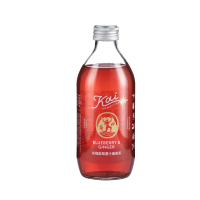 【Kai】有機藍莓薑汁康普茶330ml 12入/箱(氣泡飲 益生菌 康普茶 保健茶)