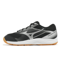 Mizuno 排球鞋 Cyclone Speed 5 女鞋 黑 銀 膠底 入門款 室內運動 羽排鞋 美津濃 V1GC2581-62