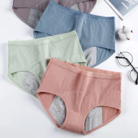Leak Proof Menstrual Panties For Menstruation Cotton Physiological Pants Women Underwear Period Wate