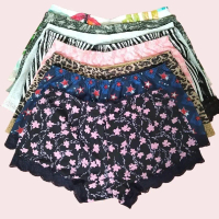 Promo 3&6 pcs Hotpen motif pendek celana dalam wanita dewasa short jersey premium