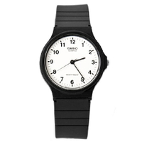 CASIO卡西歐經典基本款手錶 黑白配色中性款腕錶 輕巧設計【NE1604】原廠公司貨