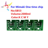 SB53 One Time Chip Compatible For Mimaki CJV150-107 CJV150-130 CJV150-160 CJV300-130 2000ml Single Use