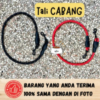 PROMO AKHIR BULAN Tali Tuntun Hewan Anjing 2 / 3 / 4 Cabang Kuat Tebal 3 Ways Dog Leash - Tali CABAN