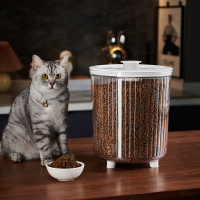 貓糧儲存桶狗糧密封桶貓咪寵物糧食儲糧桶密封家用大容量裝糧食盒