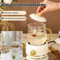 Multi-functional Health Kettle Health Pot Household Small Multi-functional Glass Electric Stewing Kettle Cook Tea Flower Teapot