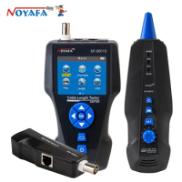 NOYAFA NF-8601S Cable Tester with PoE/PING Function Lan Measure Tester Measure Length Wiremap Tester Network Cable Tracker