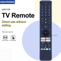 New Voice Remote Control for Panasonic Tx-55lx650e 43LX650E 24LSW484 DAEWOO 43DM72UA Medion RC1832 LED Smart TV