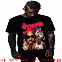 DENIS RODMAN BULLS T SHIRTS MEN'S SIZES