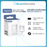 [Bản Quốc Tế] Cảm biến chuyển động Aqara P1 Zigbee 3.0, Chỉnh được độ nhạy, thời gian quét, Góc 170