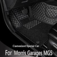 Car Floor Mats For Morris Garages MG5 2022 Custom Auto Foot Pads Automobile Carpet Cover Interior Accessories
