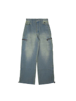 กางเกงยีนส์ขายาวผู้หญิงรุ่น MB Jeans 05 สียีนส์อ่อน