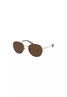 Coach Men's Phantos Frame Gold Metal Sunglasses - HC7163