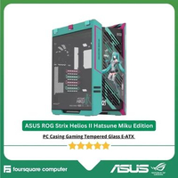 ASUS ROG Strix Helios II Hatsune Miku Edition PC Casing Gaming Tempered Glass E-ATX Case PC CPU Komp