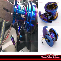 Neo Chrome Racing Steering Wheel Quick Release Hub Kit Adapter Body Removable Snap Off Boss Kit 90 D