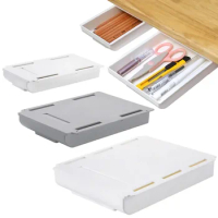 Office Drawer Knife Fork Makeup Organizers Organizer Box Storage Self-adhesive Kitchen Tools Desk Organizers Stationery Storage